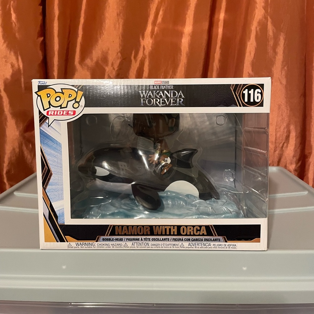 Namor with Orca - Wakanda Forever Deluxe Funko Pop